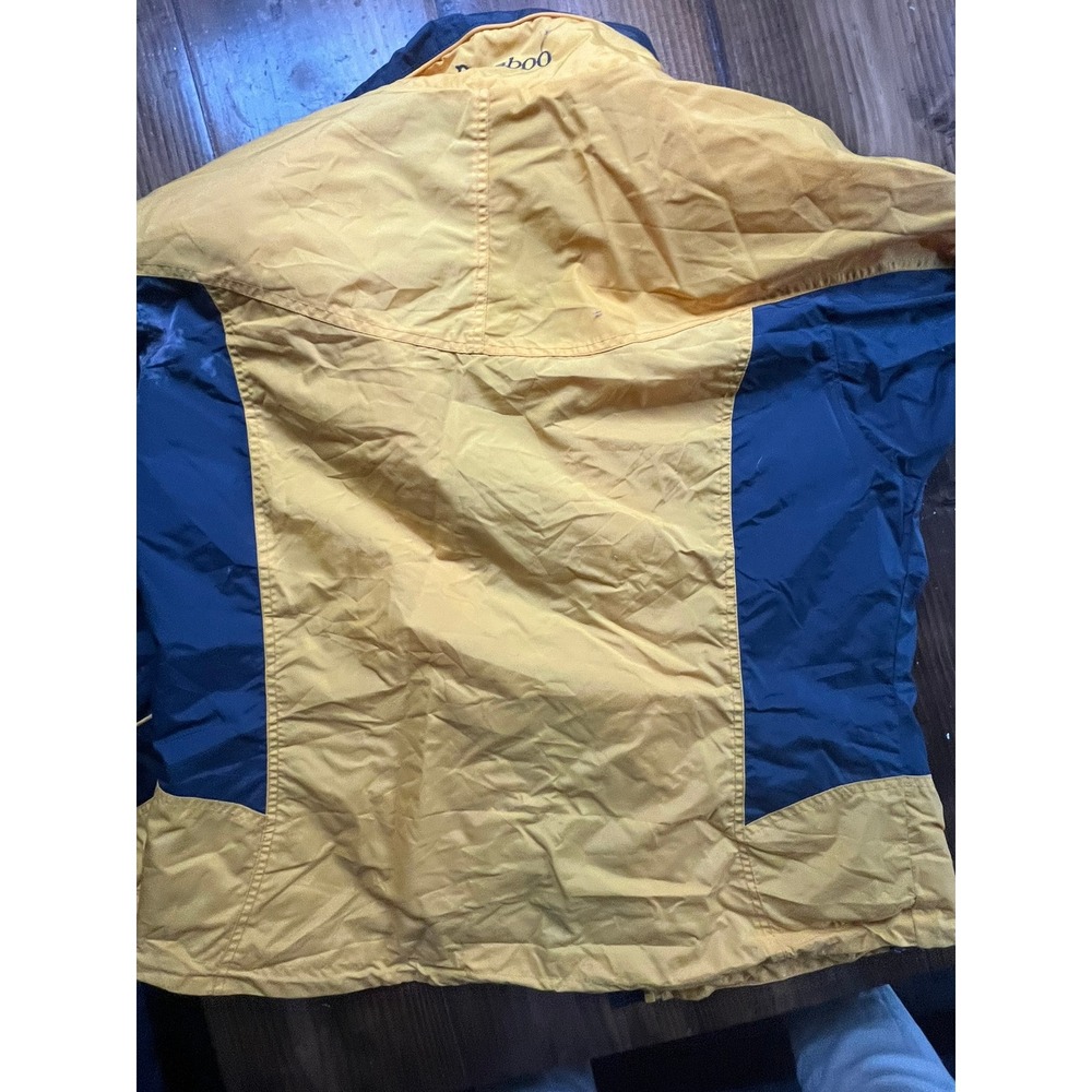 Columbia Bugaboo Jacket Womens Large Yellow Navy Blue Full Zip Outdoor Shell - Picture 9 of 9
